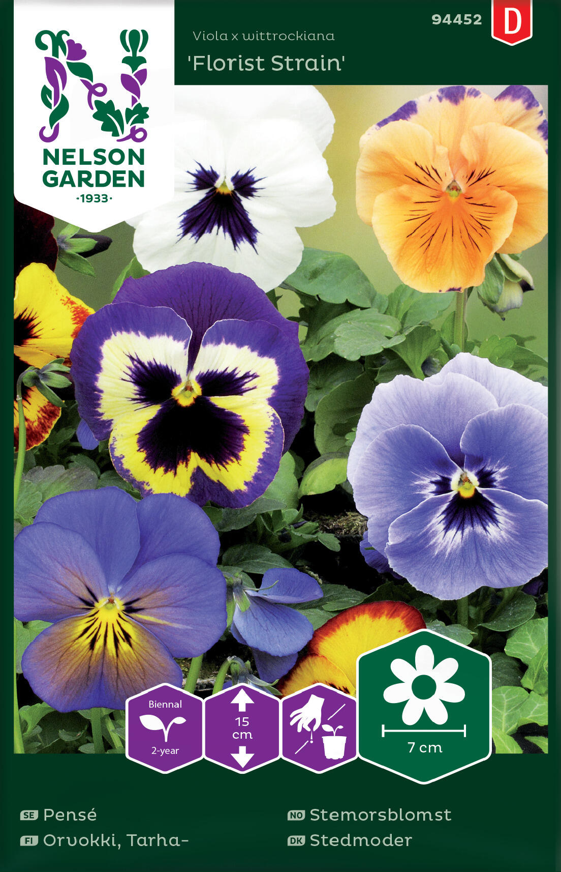 Pansy 'Florist Strain'